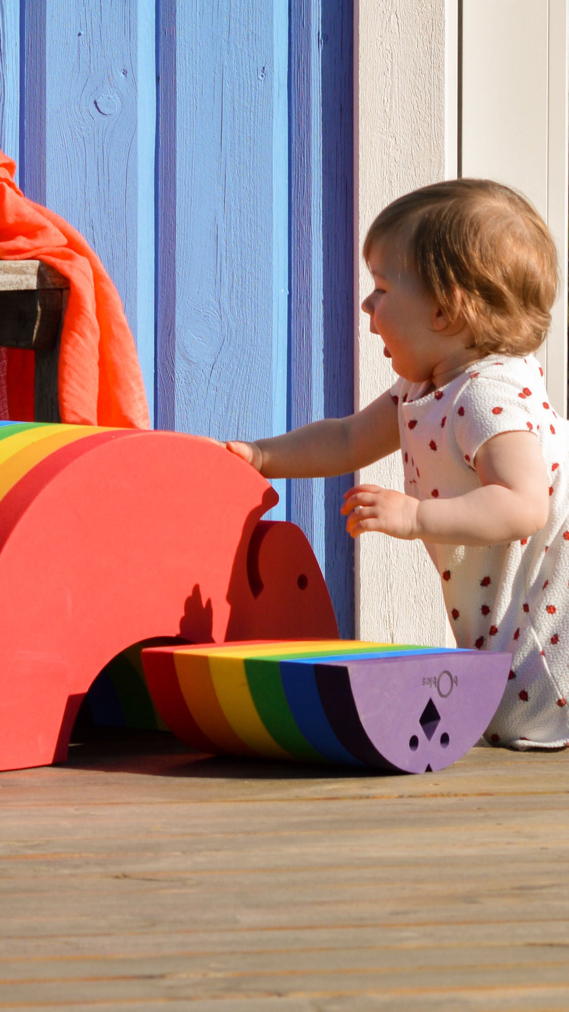 bObles Elefant L – Rainbow