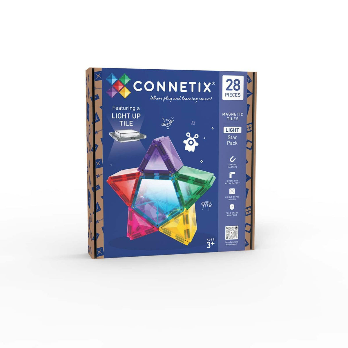 Connetix Light Star Pack Magnetsæt 28 dele