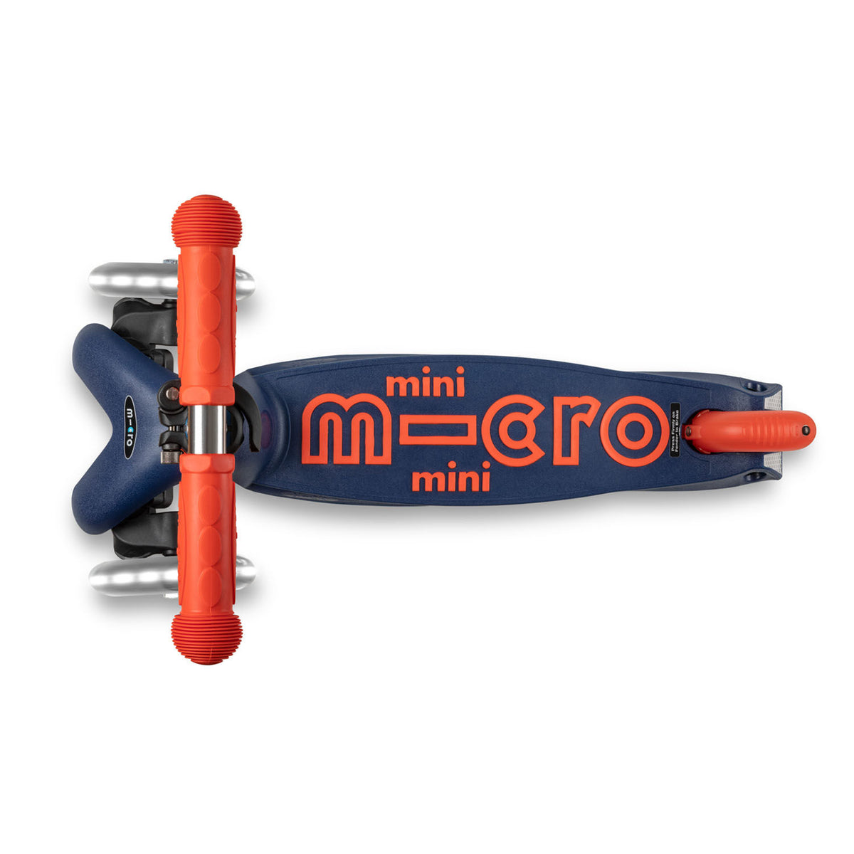 Micro Mini Deluxe LED løbehjul - Navy Blue