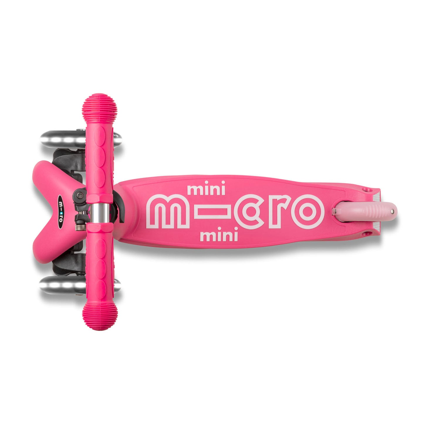 Micro Mini Deluxe LED løbehjul - Pink