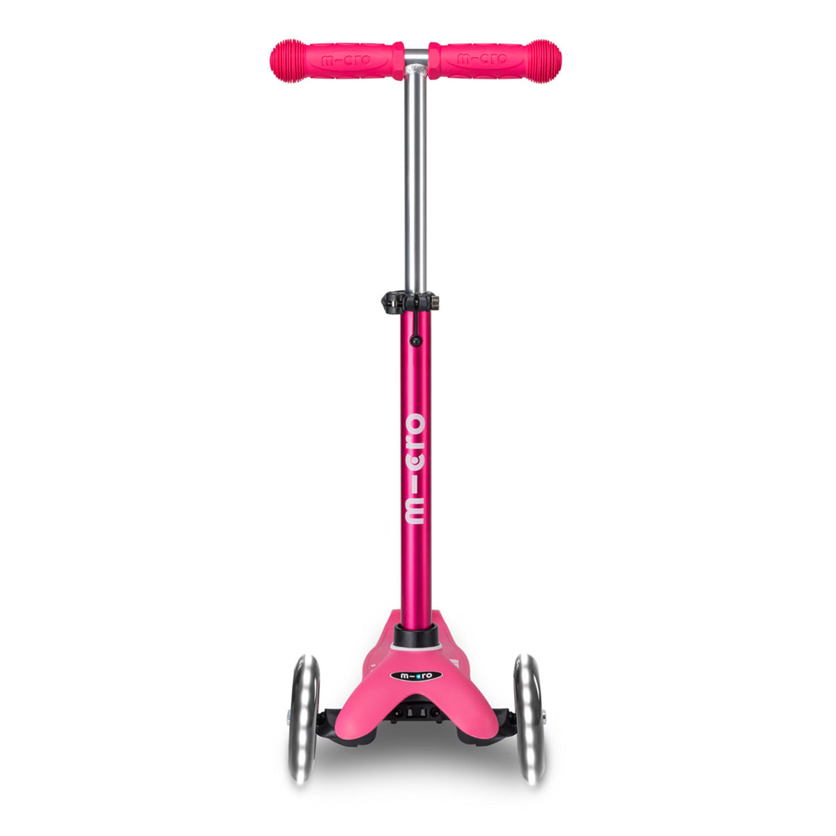 Micro Mini Deluxe LED løbehjul - Pink