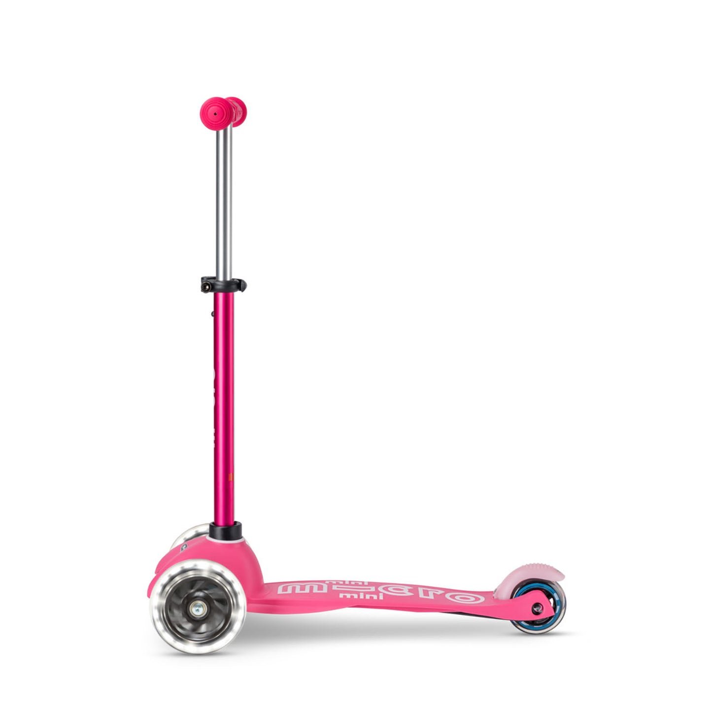 Micro Mini Deluxe LED løbehjul - Pink