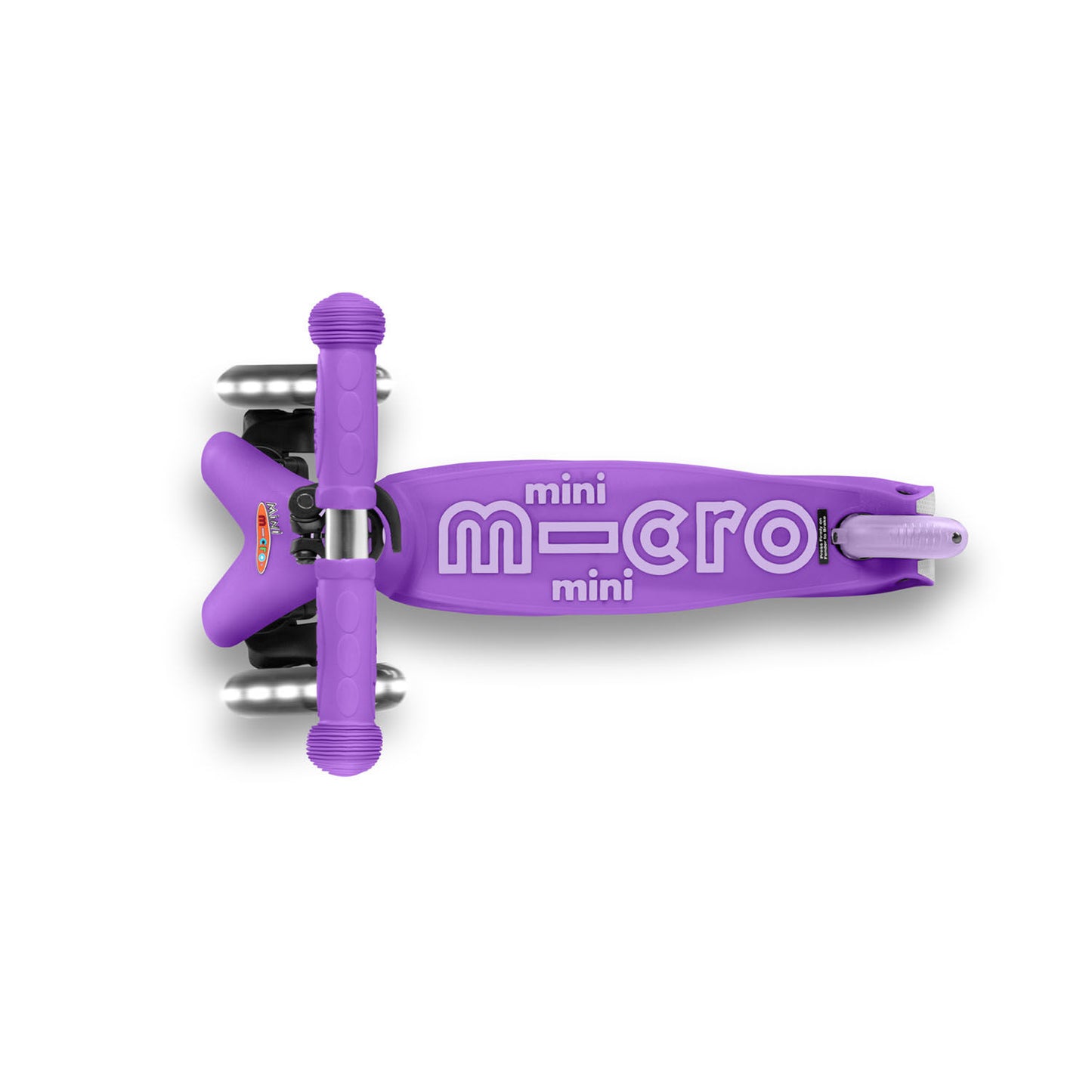 Micro Mini Deluxe LED løbehjul - Purple