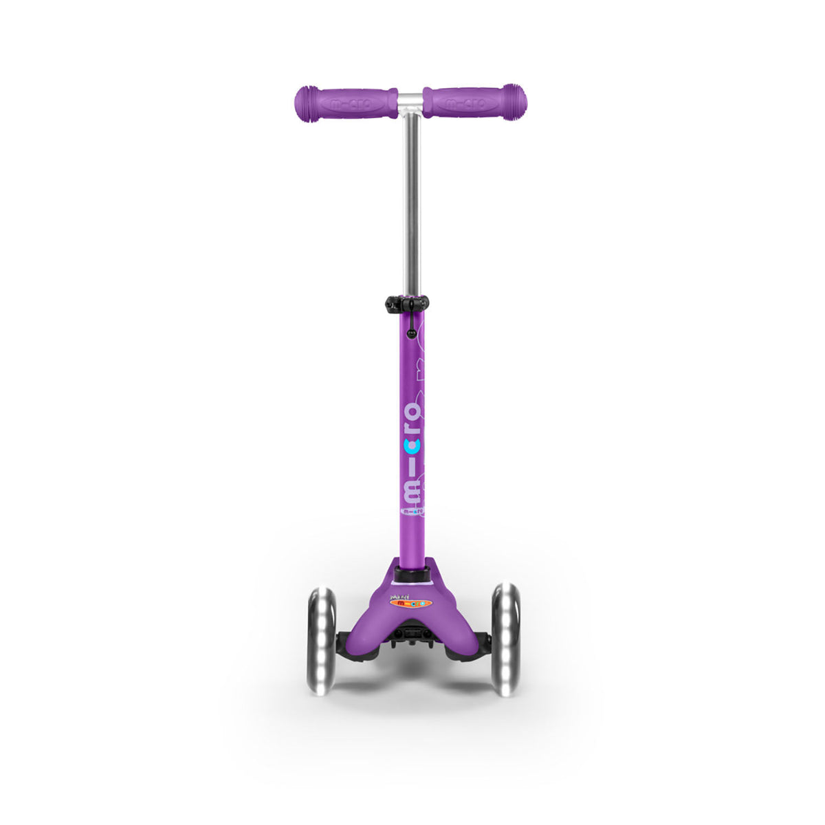 Micro Mini Deluxe LED løbehjul - Purple