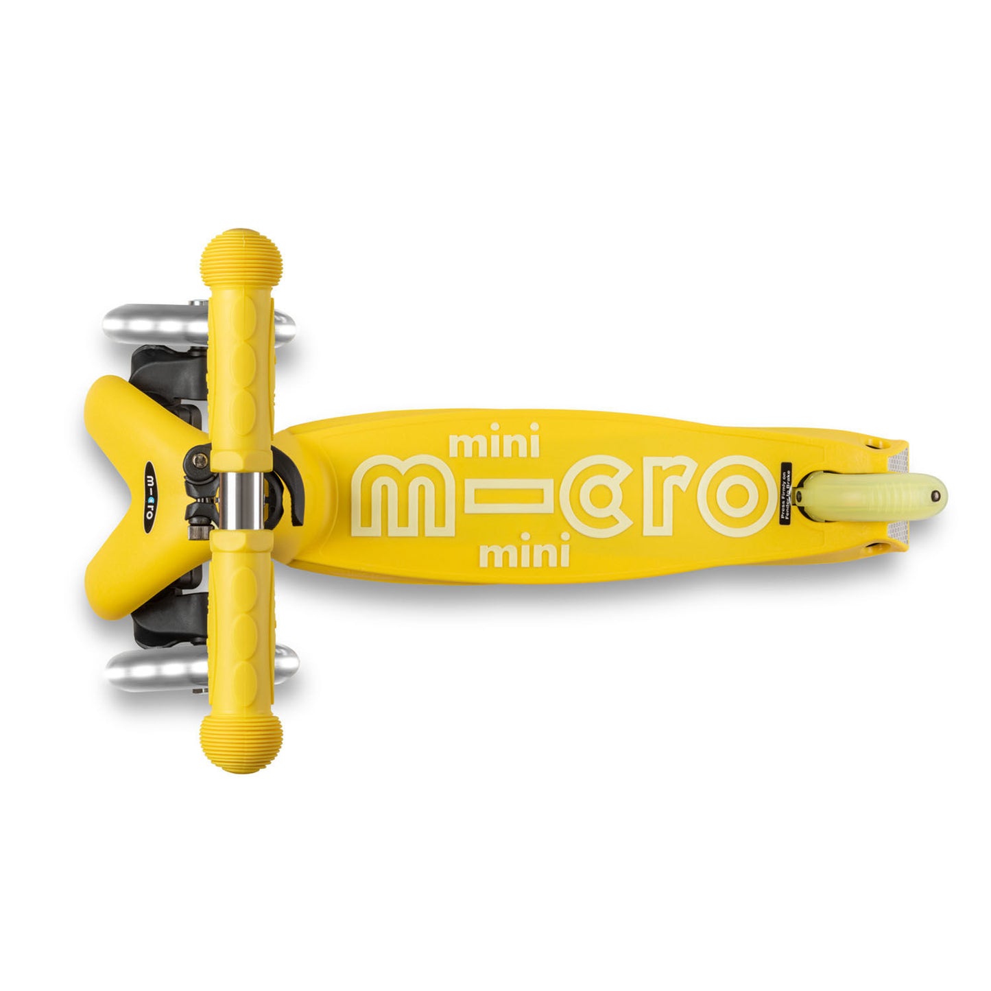 Micro Mini Deluxe LED løbehjul - Yellow