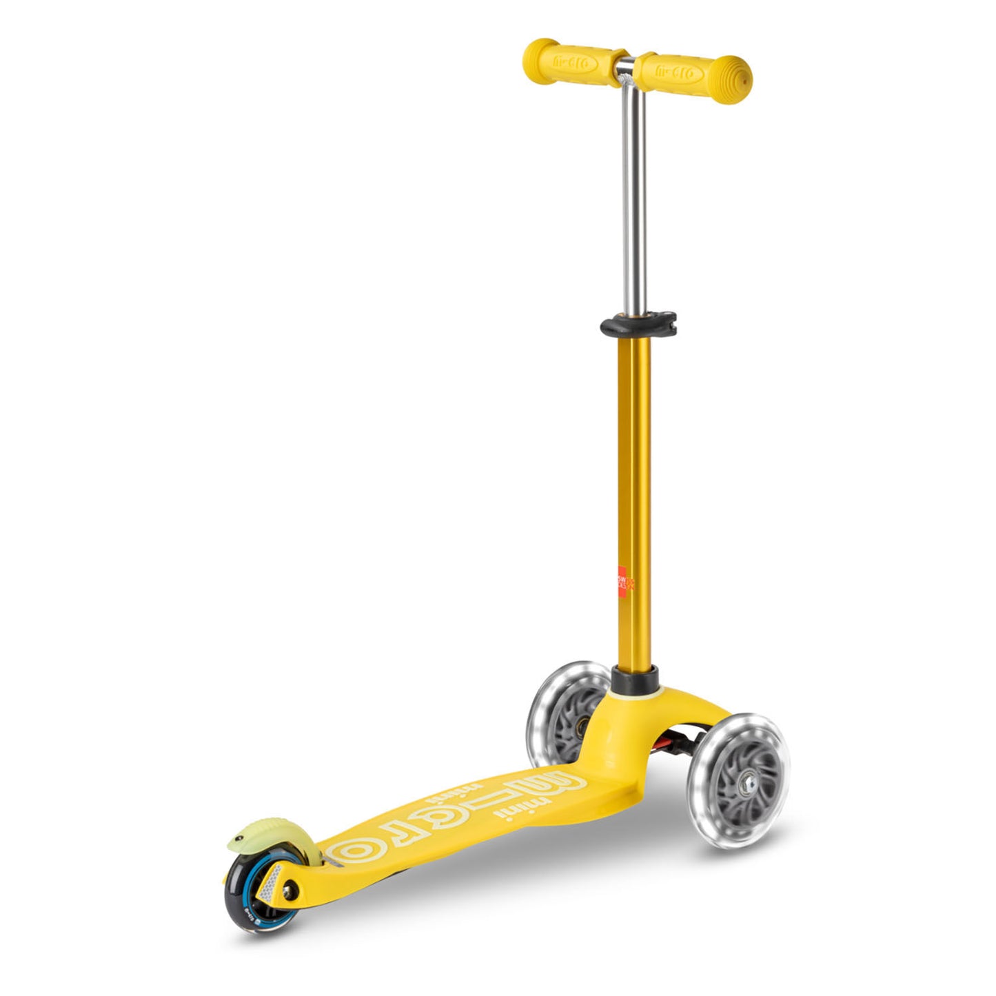Micro Mini Deluxe LED løbehjul - Yellow
