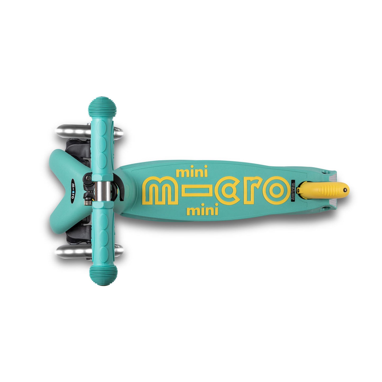 Micro Mini Deluxe ECO LED løbehjul - Mint