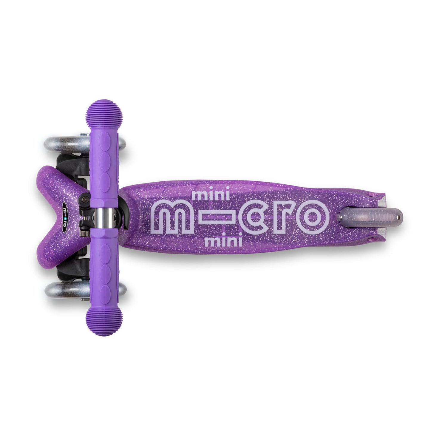 Micro Mini Deluxe Fairy Glitter LED løbehjul - Lilla