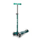 Micro Maxi Deluxe ECO LED løbehjul - Green
