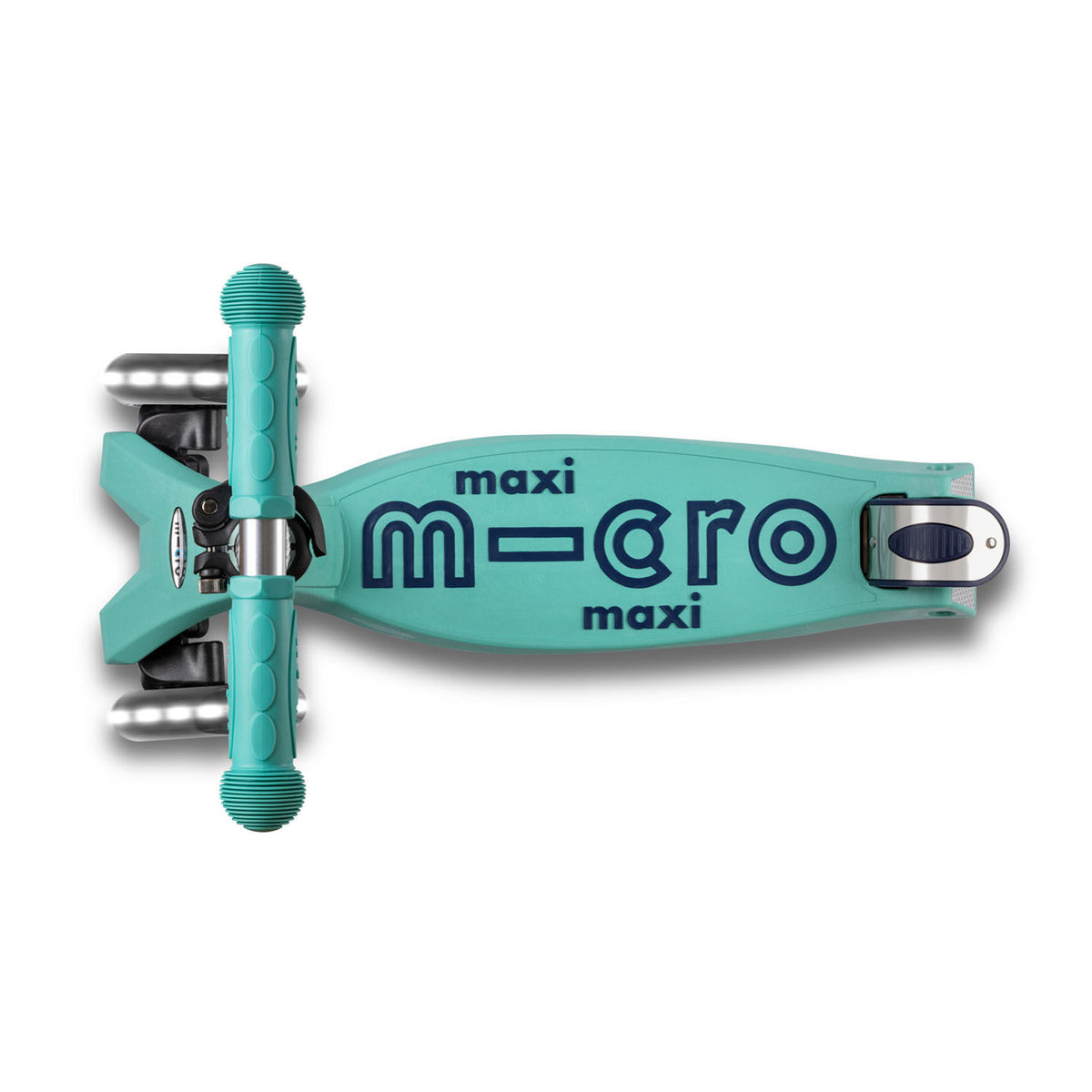 Micro Maxi Deluxe ECO LED løbehjul - Mint