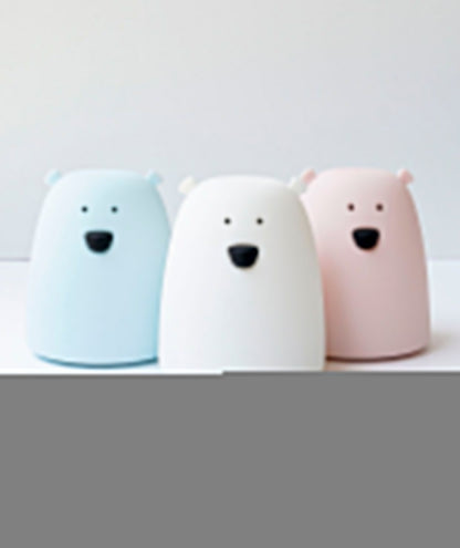Little Bear Silicone Lamp - Blue
