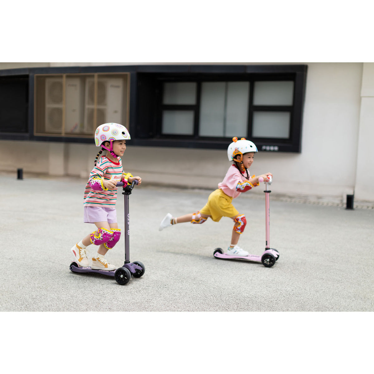 Micro Maxi Deluxe Pro løbehjul – Rosa