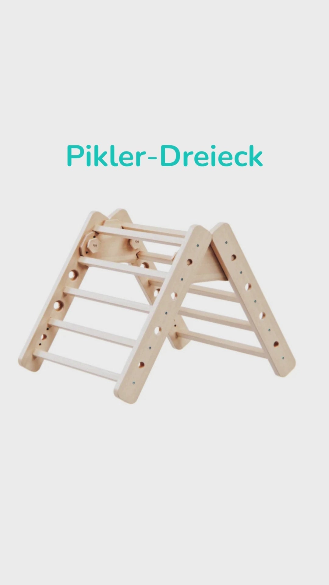 Loopo Froggie 2-i-1 Pikler klatrestativ