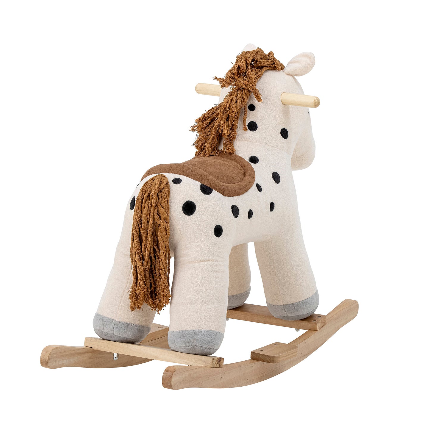 Bloomingville MINI Merlen Gyngehest – Hest – Hvid