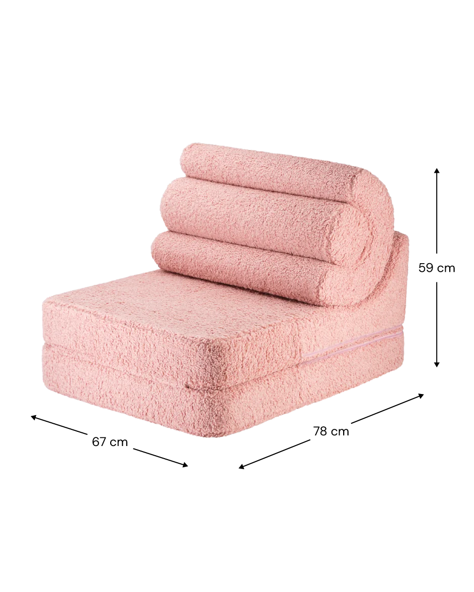 Wigiwama Flipster Lænestol - Pink Mousse
