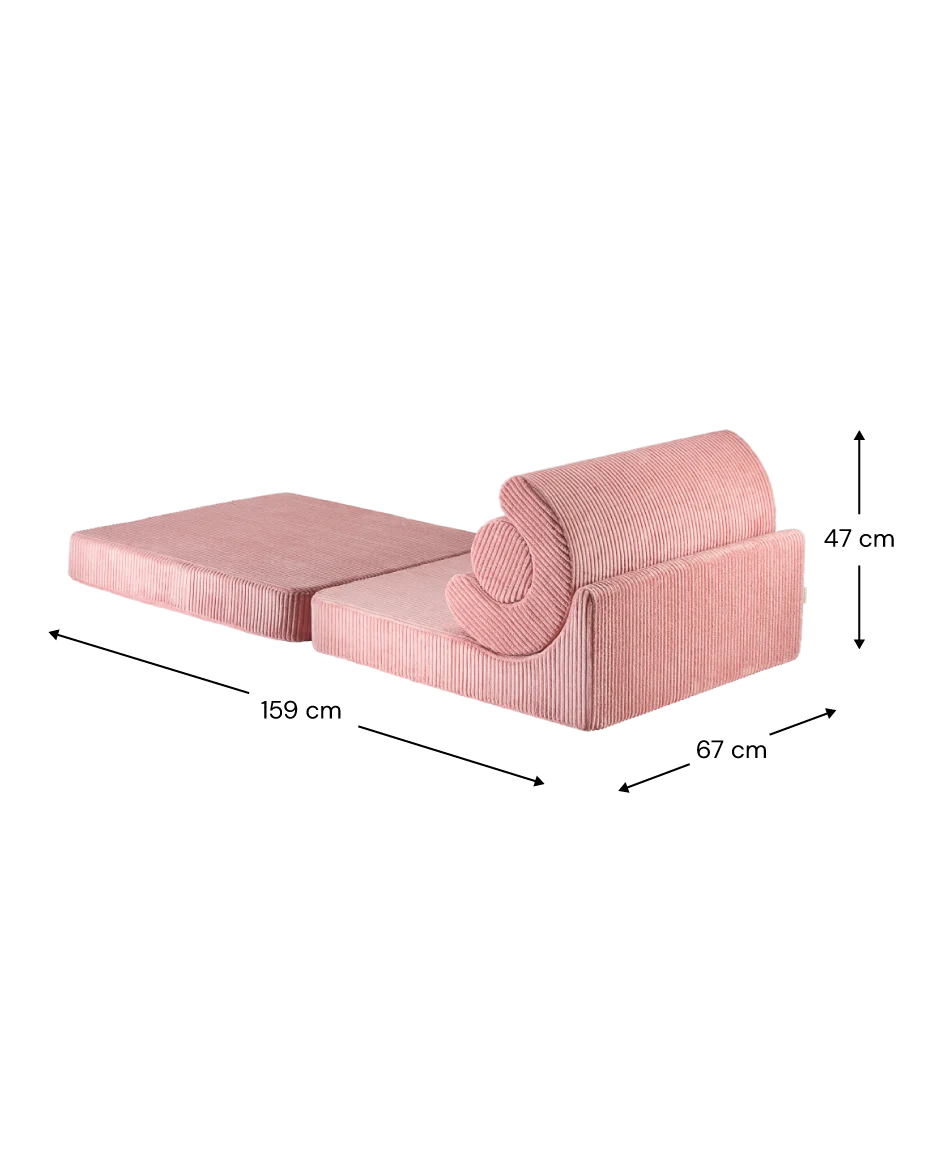 Wigiwama Flipster Lænestol - Pink Mousse