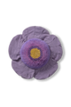 Lorena Canals Purple Poppy lilla valmue gulvpude 80 cm