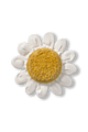 Lorena Canals White Daisy hvid marguerit gulvpude 80 cm
