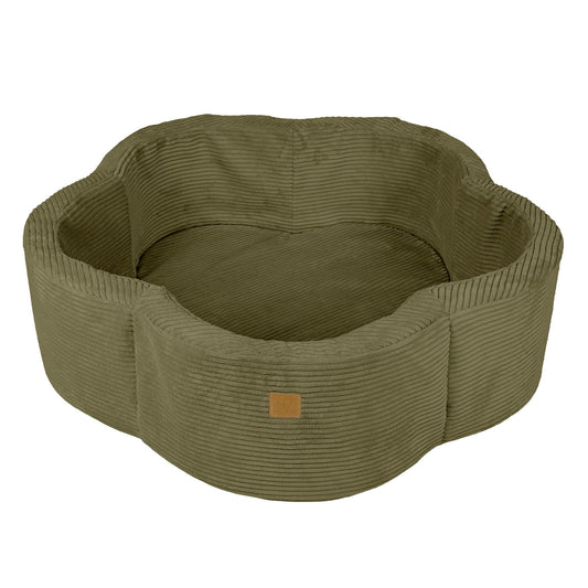 Foam Baby Ball Pit - Aesthetic Khaki Flower