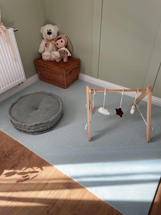 Foam Puzzle Playmat - Spots Olive
