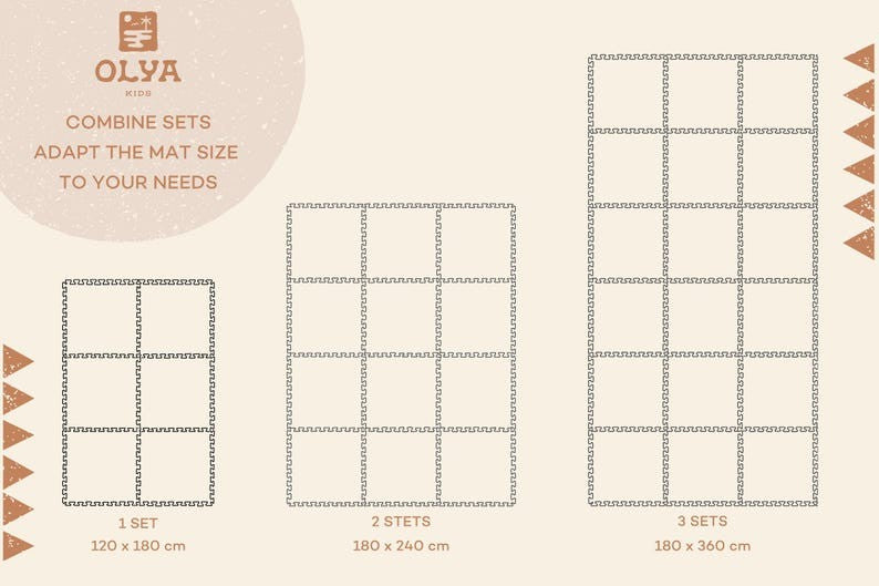 Foam Puzzle Playmat - Vintage Grey