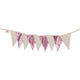 Sequin Garland - Pink and Beige