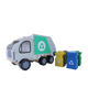 Wooden Garbage Truck