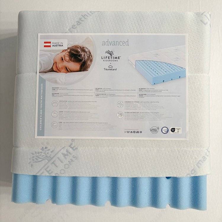 LIFETIME Kidsrooms Advanced koldskumsmadras 90x200 cm