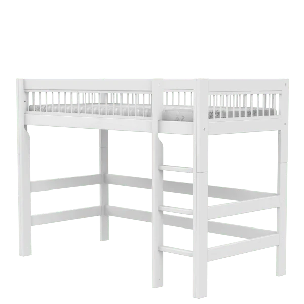 LIFETIME Kidsrooms Breeze højseng med stige 90 x 200 cm – 152 cm