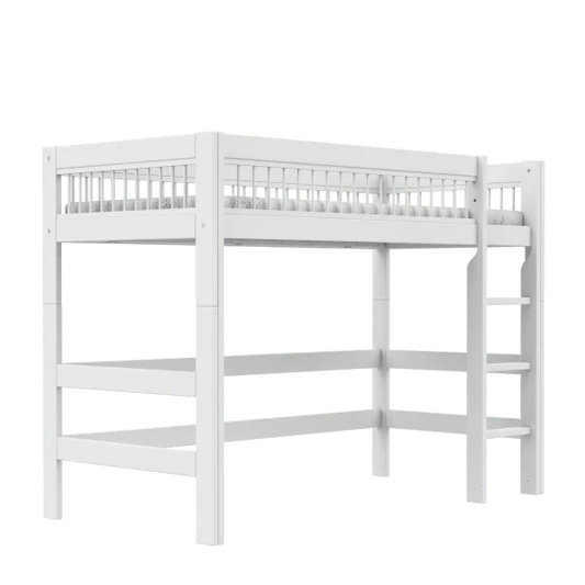 LIFETIME Kidsrooms Breeze højseng med stige 90 x 200 cm – 152 cm