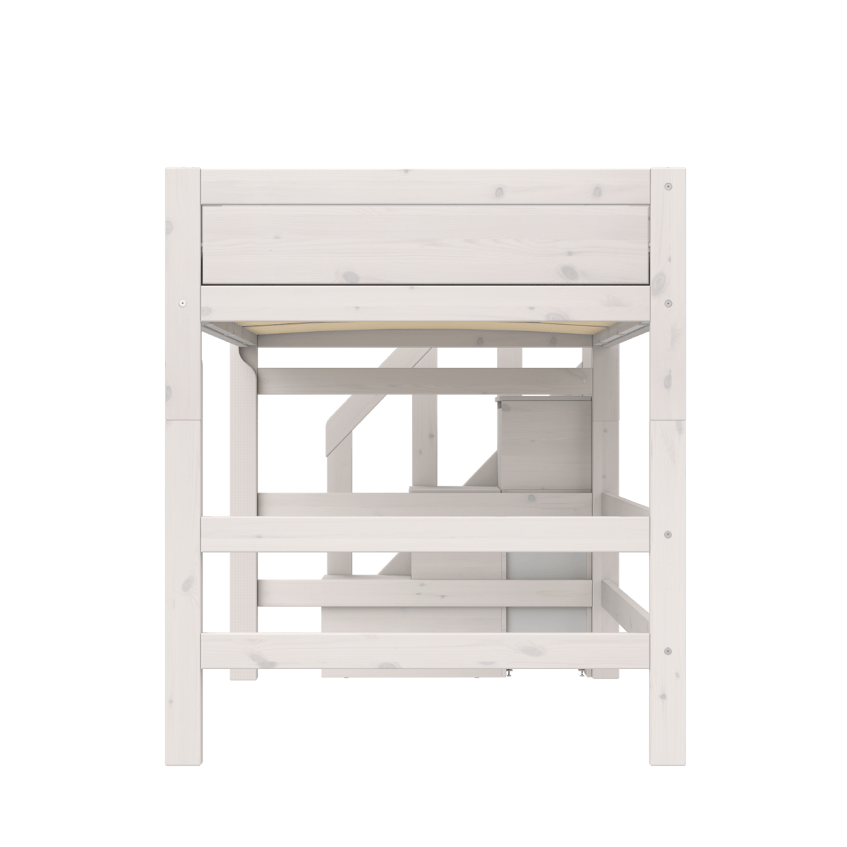 LIFETIME Kidsrooms Original højseng med trappe 120 x 200 cm – 152 cm
