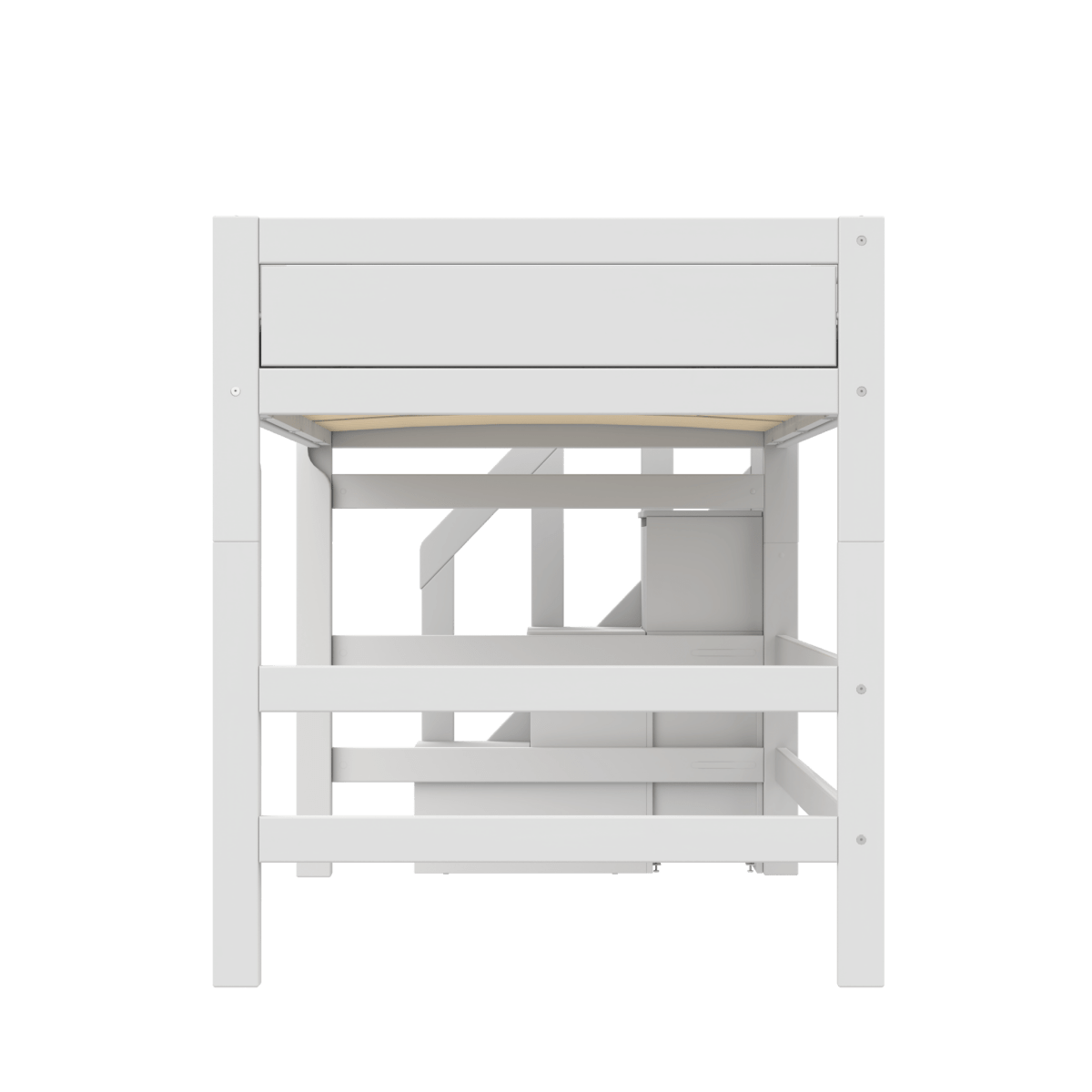 LIFETIME Kidsrooms Original højseng med trappe 120 x 200 cm – 152 cm