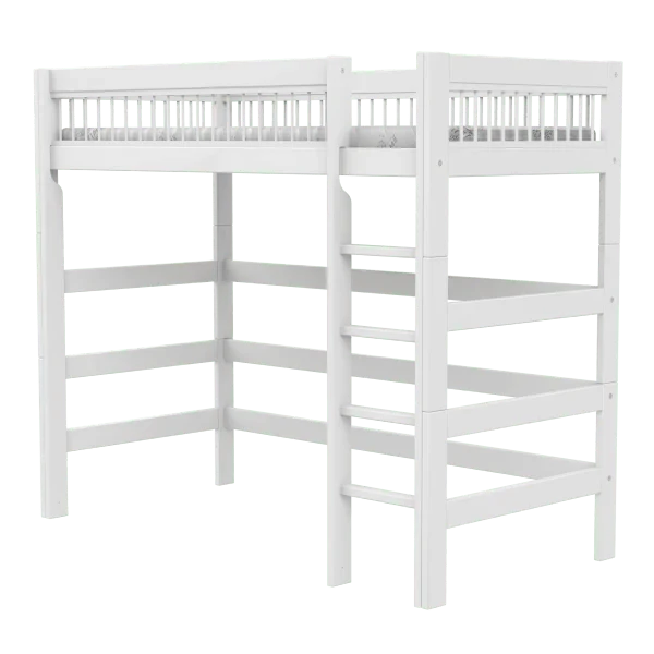 LIFETIME Kidsrooms Breeze højseng med stige 90 x 200 cm