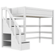 LIFETIME Kidsrooms Original højseng med trappe 90 x 200 cm – 177 cm