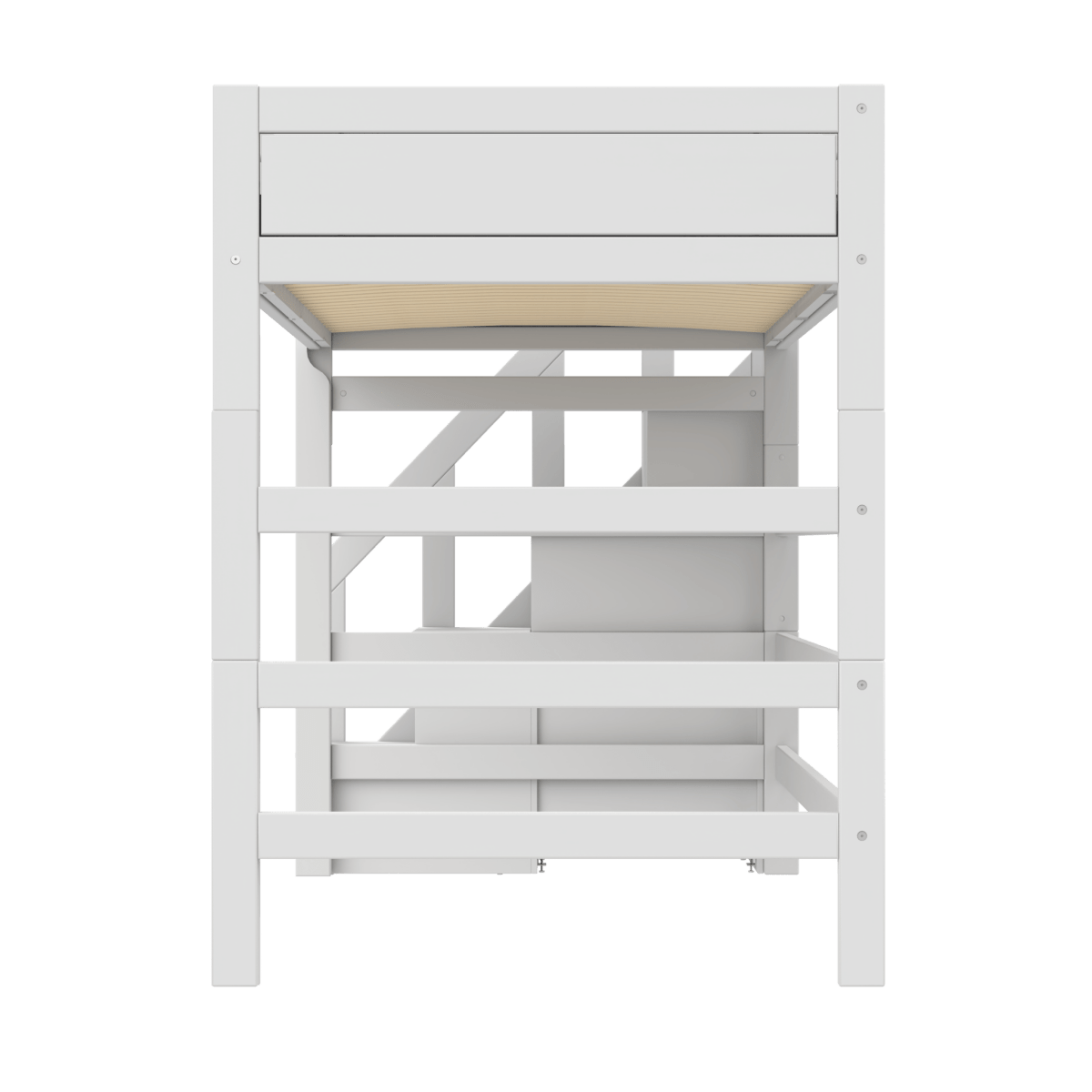 LIFETIME Kidsrooms Original højseng med trappe 120 x 200 cm
