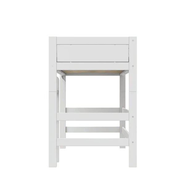 LIFETIME Kidsrooms Original højseng med stige 90 x 200 cm – 152 cm