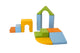 Soft Play 10 Foam Block Set - Light Multicolor Creativity