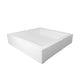 Large Square Ball Pit – White, 240 cm