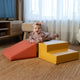 Soft Play 3 Foam Block Set - Pastel Pink Mini Climbie