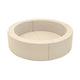Round Soft Play Ball Pit – Beige
