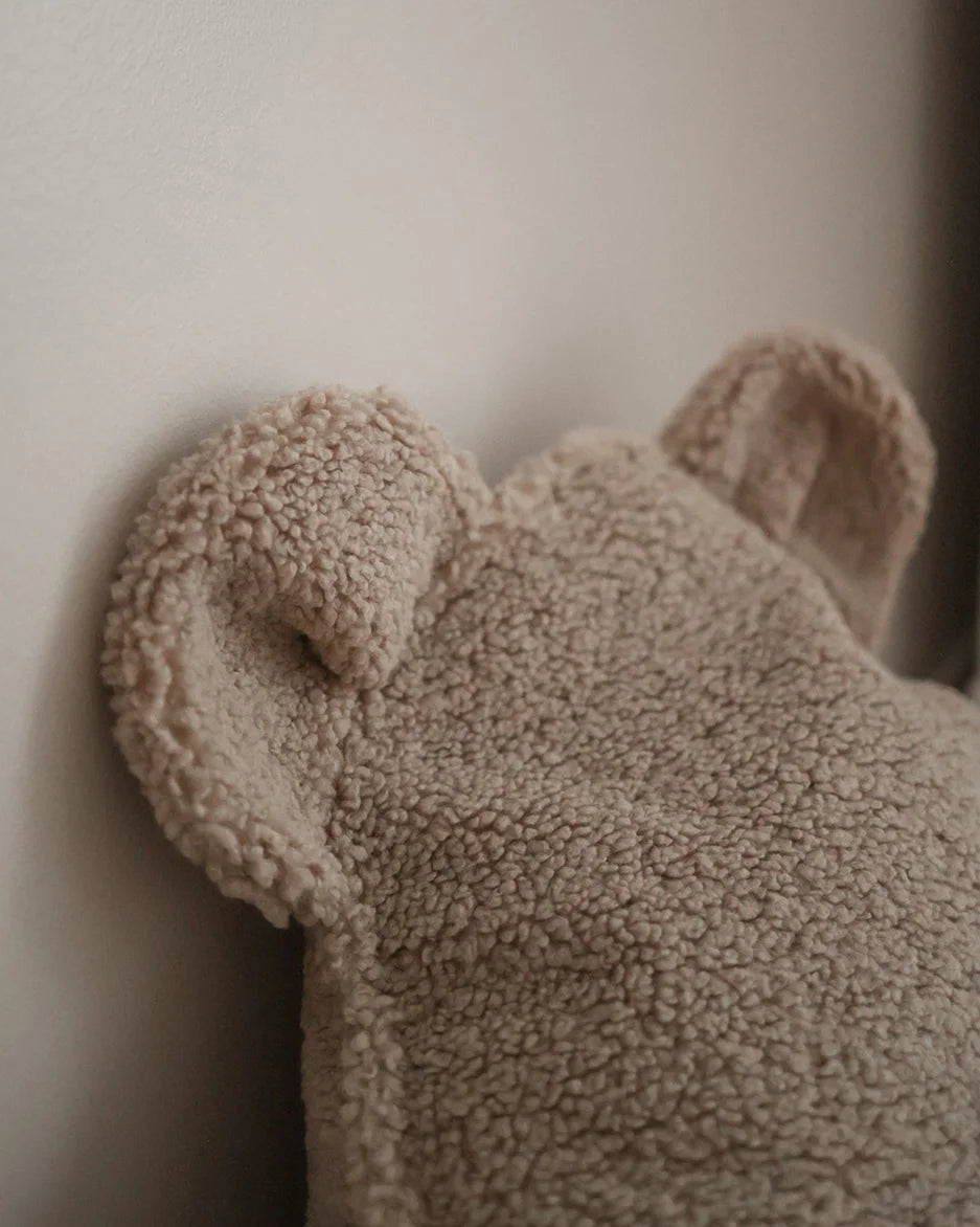 Wigiwama Bear sækkestol i teddy – Biscuit