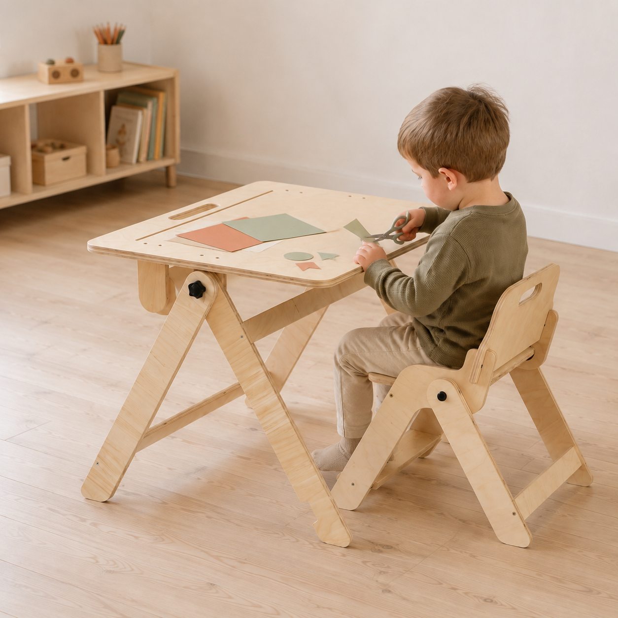 leg&go foldbar børnestol