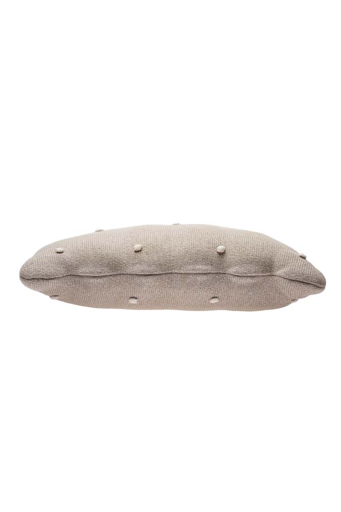 Lorena Canals strikket pude – Biscuit Dune White