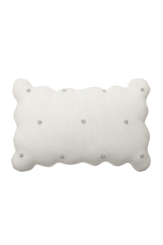 Lorena Canals strikket pude – Biscuit Ivory