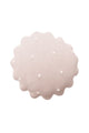 Lorena Canals rund strikket pude – Biscuit Pink