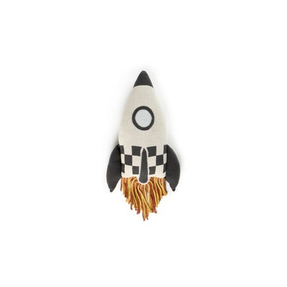 Knitted Rocket Pillow