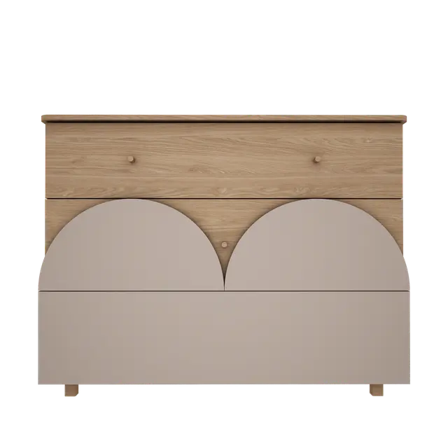 Wood Luck Design - Bloom - kommode – cashmere