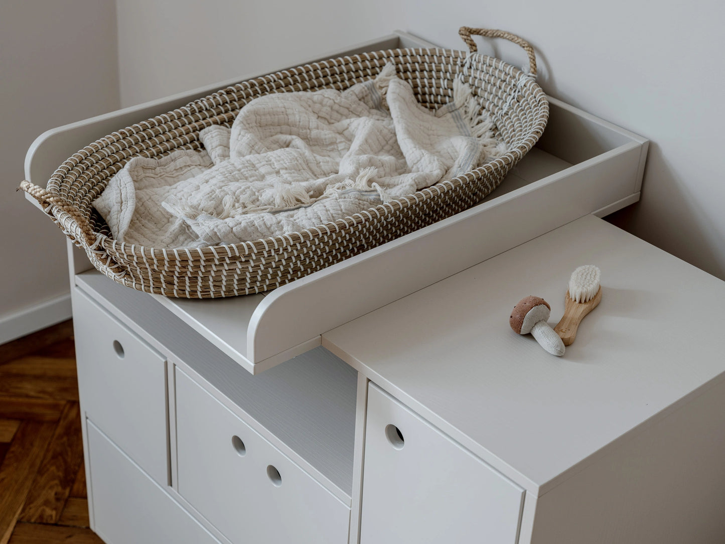 Wood Luck Design - River - pusletop – sand beige