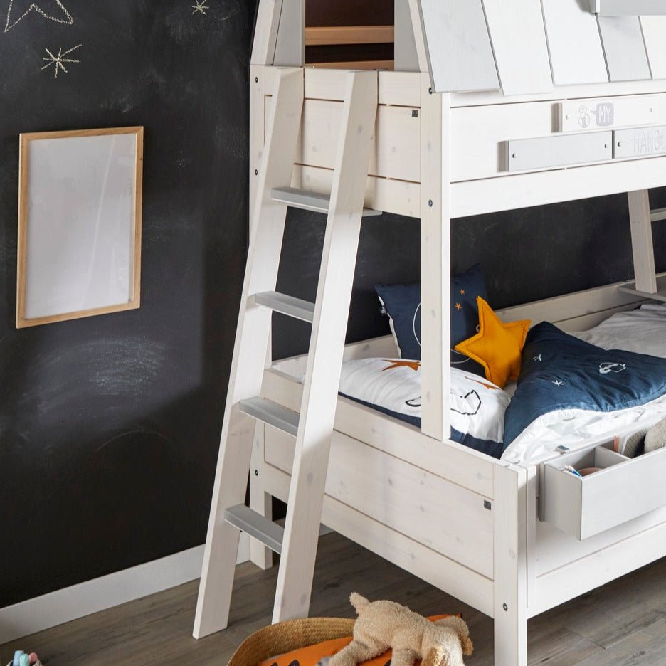 LIFETIME Kidsrooms Original My Hangout familiekøjeseng med legehus 90/140 x 200 cm