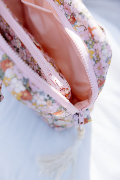 Large Make-Up Bag - Green Garden